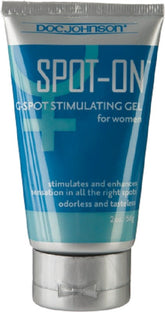 Doc Johnson Spot On G Spot Stimulating Gel For Women 2oz Delay and Excite Sprays